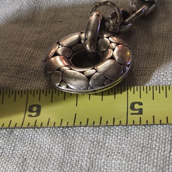 John Hardy Kali Pebble Link Charm Bracelet, SS - Picture 8 of 13